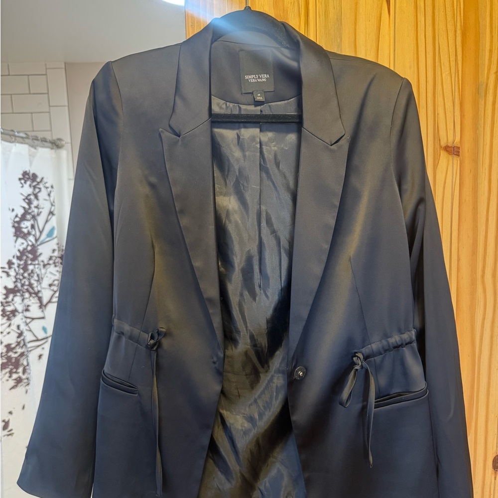 Simply Vera Vera Wang Black Blazer